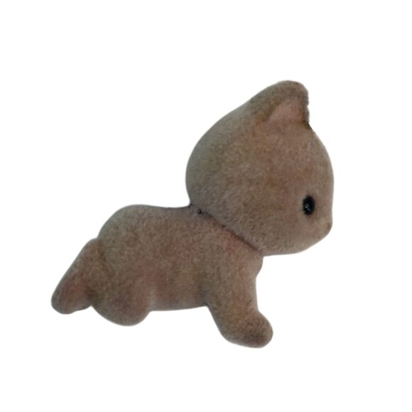 Calico Critter Pickleweeds Hedgehog, Chipmunk, Caramel Dog, & Kitty Baby Figures - Picture 6 of 9